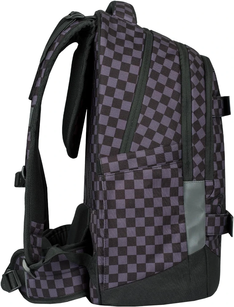Baagl mokyklinė kuprinė vaikams ir paaugliams, 30 l, su skyriumi nešiojamam kompiuteriui, Skate Max