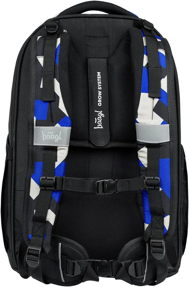 Baagl mokyklinė kuprinė vaikams ir paaugliams su kompiuterio skyriumi, 30 l, Skate Max