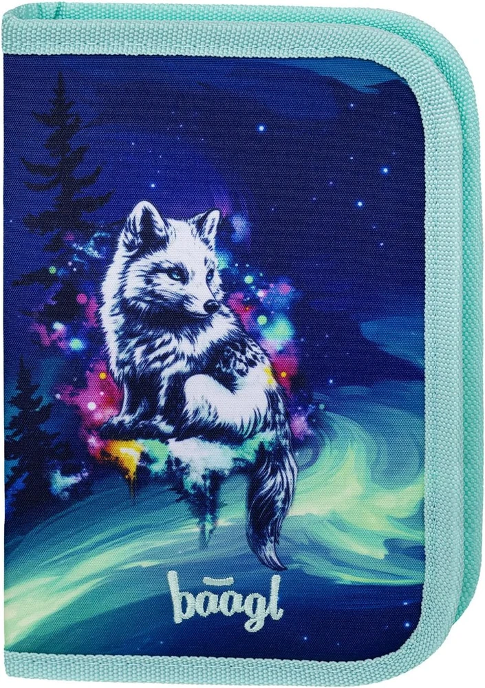 Baagl mokyklinė kuprinė Zippy Plus 3 dalių rinkinys, ergonominė, 21 l, poliesteris