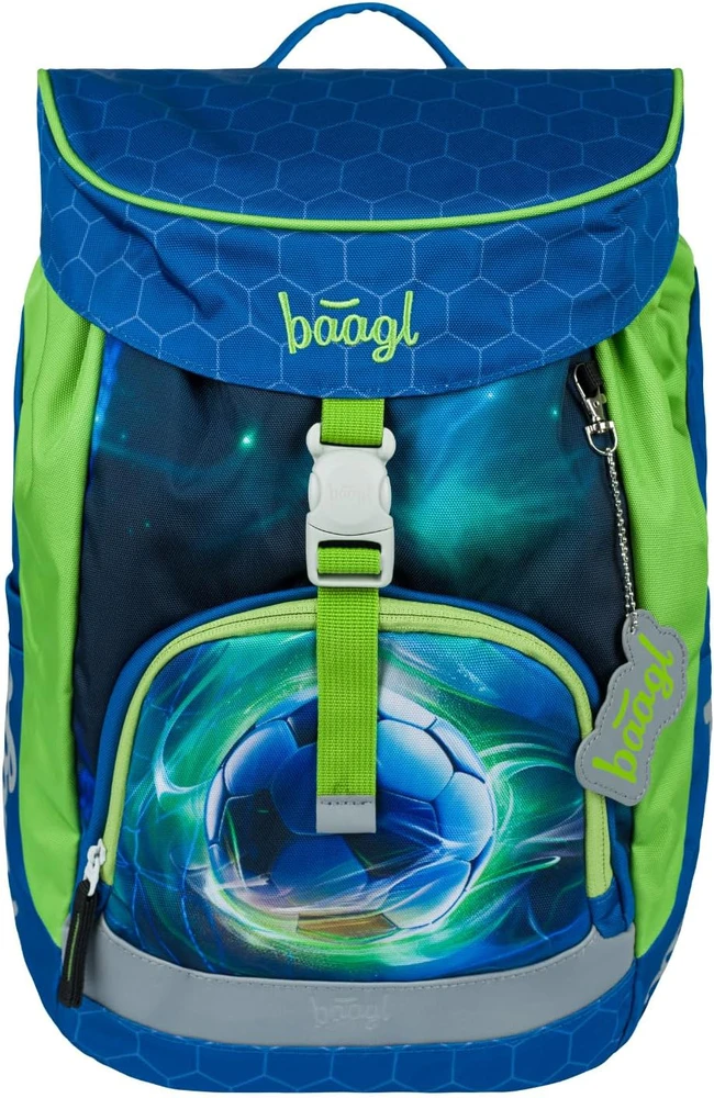 Baagl mokyklinės kuprinės Airy 5 dalių rinkinys, ergonomiškas, 16,5 l, vaikams, 24 x 18 x 36 cm