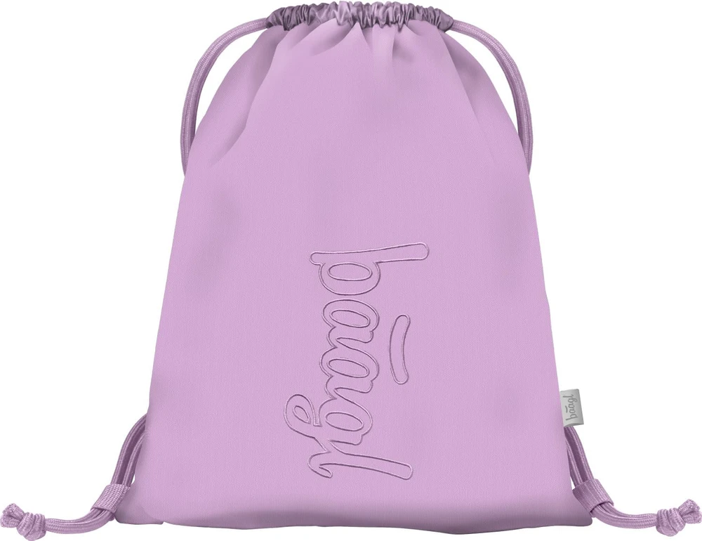 Baagl mokyklinės kuprinės komplektas vaikams, ergonomiška, 18 l, lavandinės spalvos, Zippy Set 3