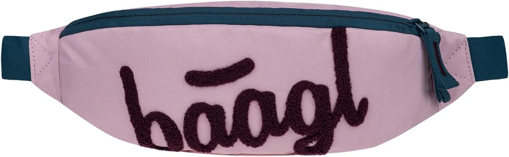 Baagl mokyklinės kuprinės rinkinys, 5 dalių, 25 l, rožinis, ergonomiškas, A-36471