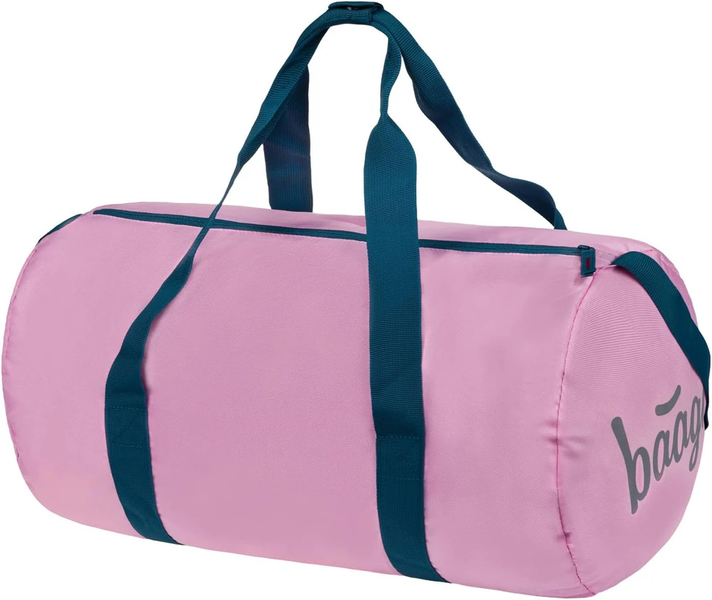 Baagl mokyklinės kuprinės rinkinys, 5 dalių, 25 l, rožinis, ergonomiškas, A-36471