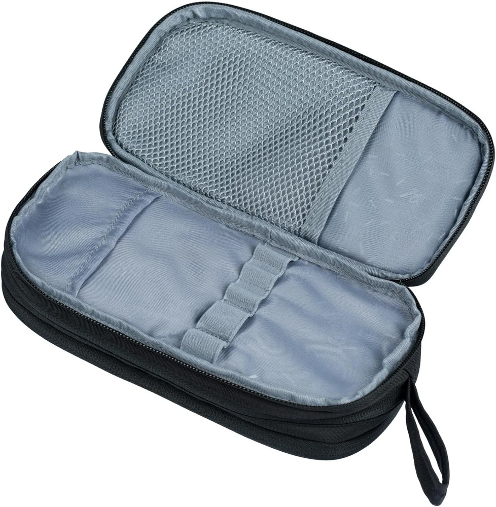 Baagl mokyklinės kuprinės rinkinys Coolmate, 35 l, juodas, su termo skyriumi ir krūtinės dirželiu
