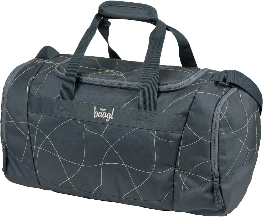 Baagl mokyklinės kuprinės rinkinys Skate Max, ergonomiška 30 l, 5 dalių, Fala