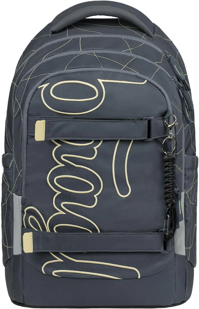 Baagl mokyklinės kuprinės rinkinys Skate Max, ergonomiška 30 l, 5 dalių, Fala