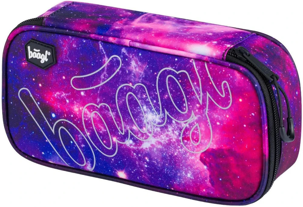 Baagl mokyklinės kuprinės rinkinys su riedlentės laikikliu, ergonomiškas, 25 l, Galaxy, A-36540