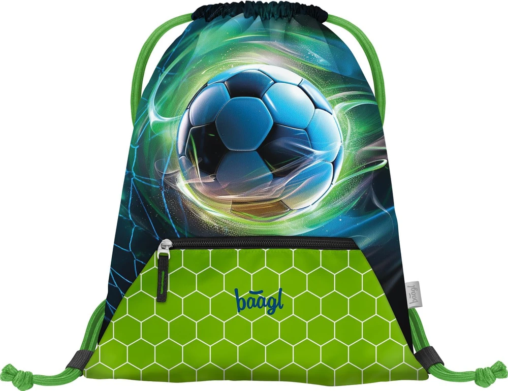 Baagl mokyklinės kuprinės Zippy Plus 3 dalių rinkinys, ergonomiškas, 21 l, poliesteris