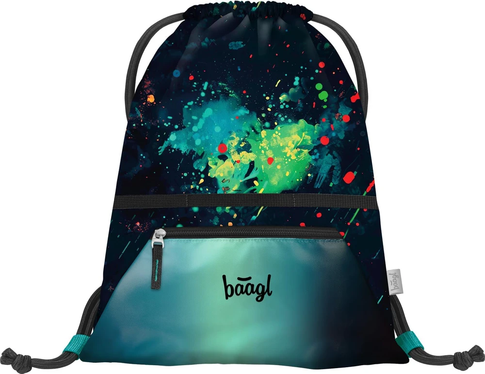 Baagl mokyklinis 5 dalių rinkinys Airy Plus – ergonomiška kuprinė, pirmai klasei, 25 l talpa