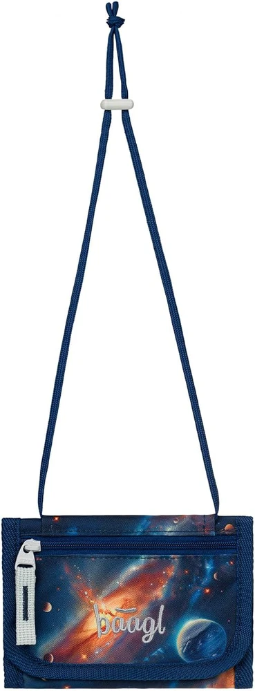 Baagl mokyklinis Airy 5 dalių rinkinys: lengva ergonomiška 16,5 l kuprinė, poliesteris, A-34849