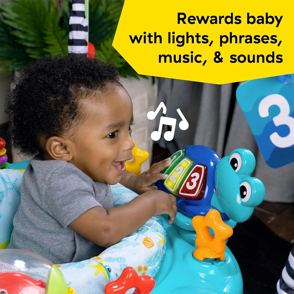 BABY EINSTEIN OCEAN EXPLORERS CURIOSITY COVE 2-IN-1 ŠOKLIUKAS