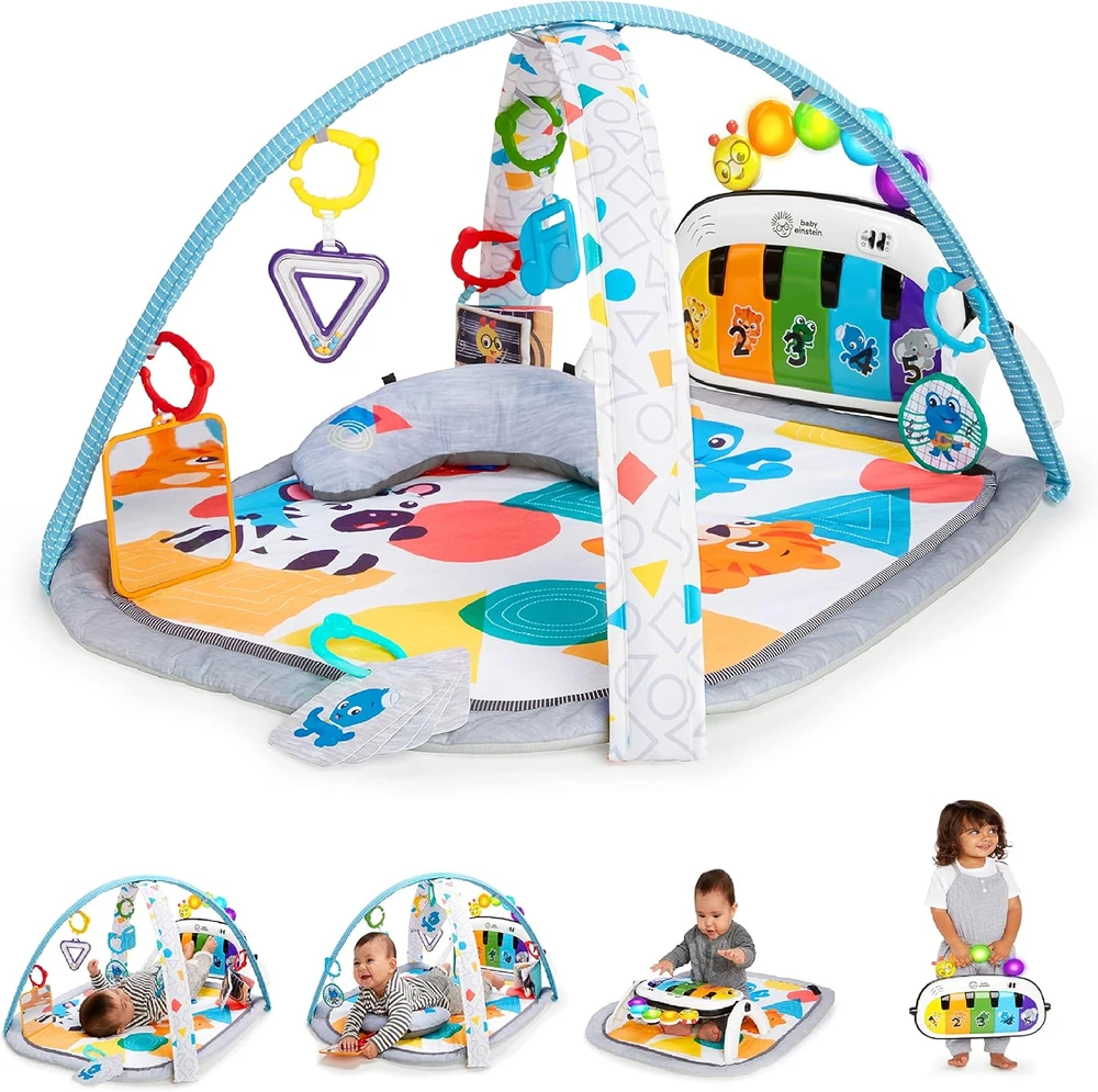 BABY EINSTEIN žaidimų kilimėlis 4-in-1 Kickin' Tunes™