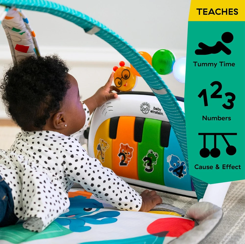 BABY EINSTEIN žaidimų kilimėlis 4-in-1 Kickin' Tunes™