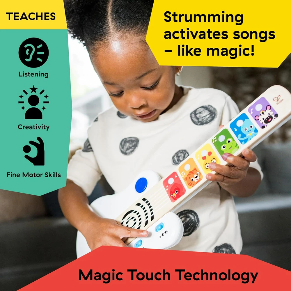 Baby Einstein elektroninė žaislinė gitara Magic Touch su 4 garsais, 12396