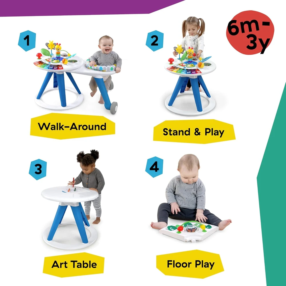 BABY EINSTEIN VEIKLOS CENTRAS 4IN1, AROUND WE GROW