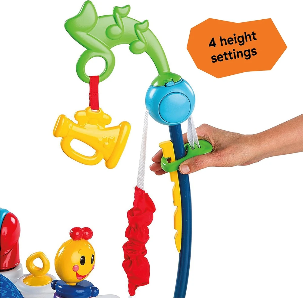 Baby Einstein šokinėjimo ir žaidimų centras Neighborhood Symphony, 360°, modelis 10504