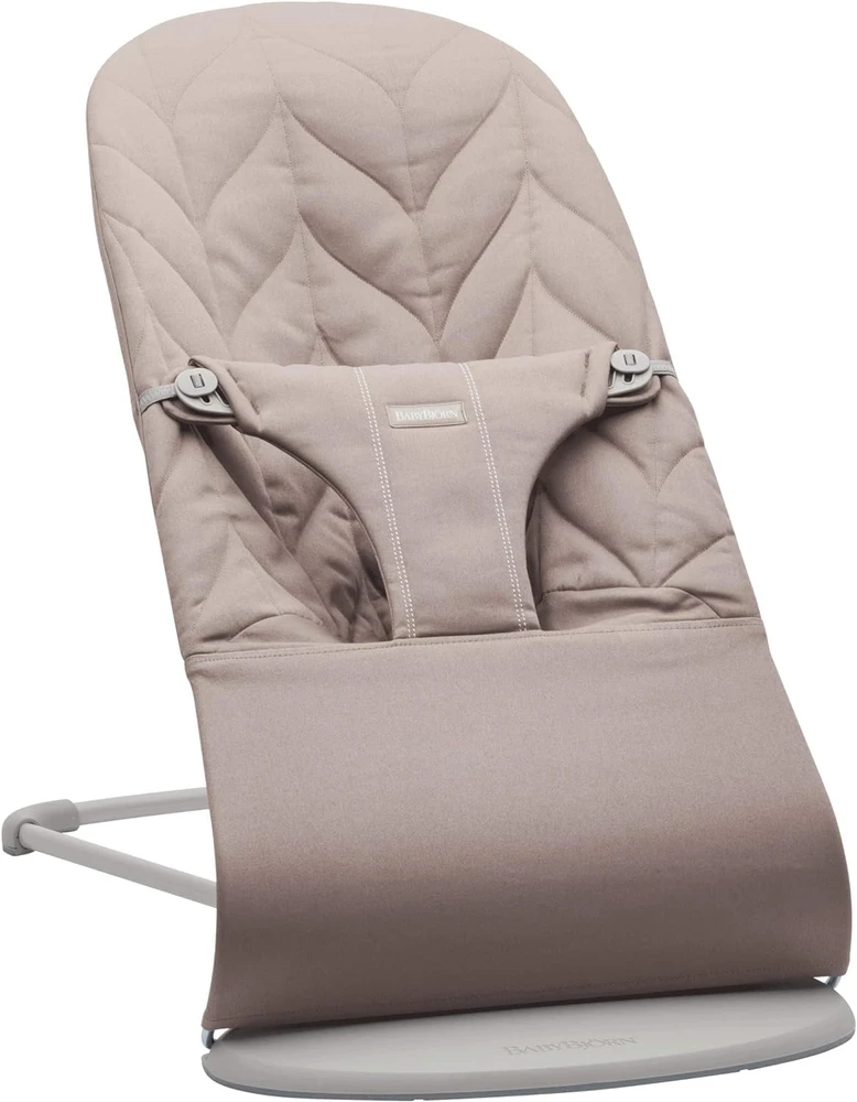 BABYBJORN gultukas BLISS Woven Petal Quilt, sand pilkas, 006317 (Nemokamas pristatymas)