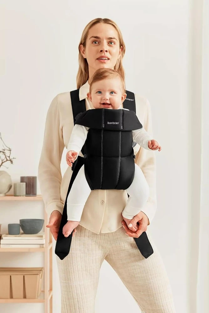 BabyBjörn Mini austa kūdikio nešioklė naujagimiams 3,2–11 kg, modelis 21156