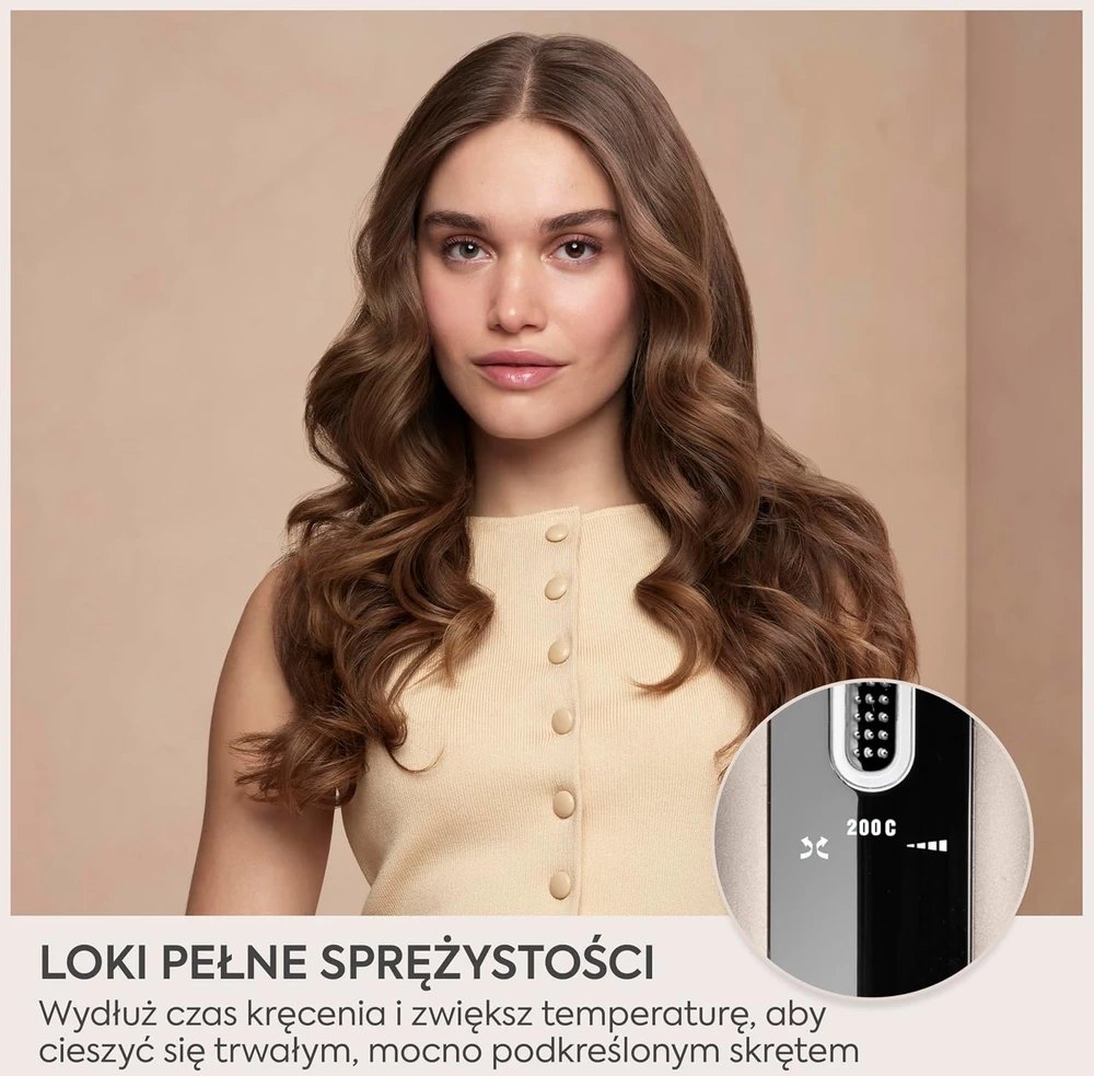 BaByliss automatinis plaukų garbanojimo prietaisas su oro srautu, 25 mm, C6686E
