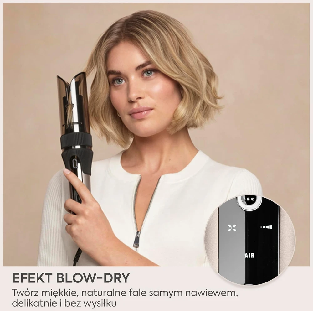 BaByliss automatinis plaukų garbanojimo prietaisas su oro srautu, 25 mm, C6686E