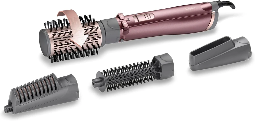 BaByliss džiovintuvas-šukuotuvas 4-in-1, 1000 W su jonizavimo technologija AS960E