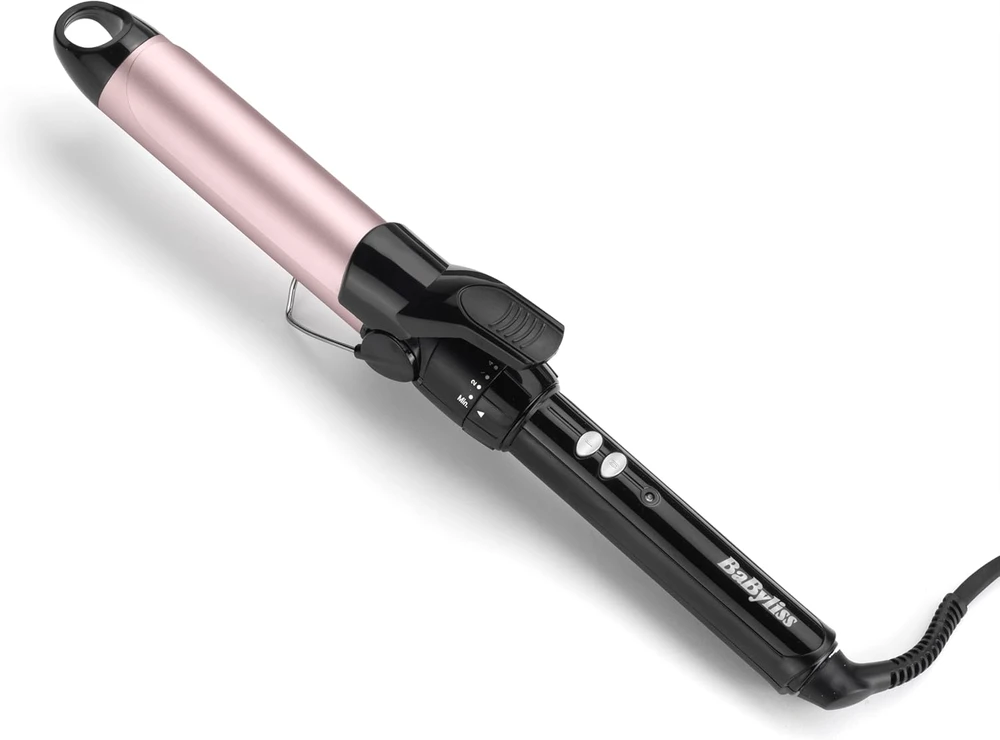 BABYLISS Hair Suktukas C332E Barrel diameter 32 mm, Temperature (min) 150 °C, Temperature (max) 180 °C, Number of heating levels 10, Ekranas No, 95 W, Juodas