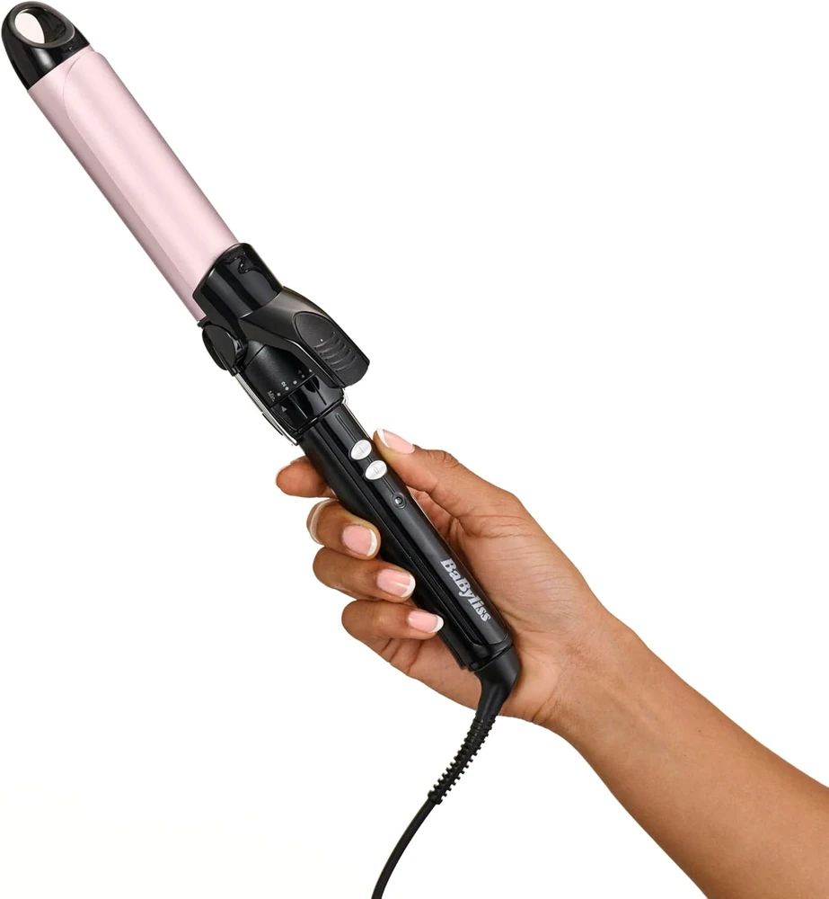 BABYLISS Hair Suktukas C332E Barrel diameter 32 mm, Temperature (min) 150 °C, Temperature (max) 180 °C, Number of heating levels 10, Ekranas No, 95 W, Juodas