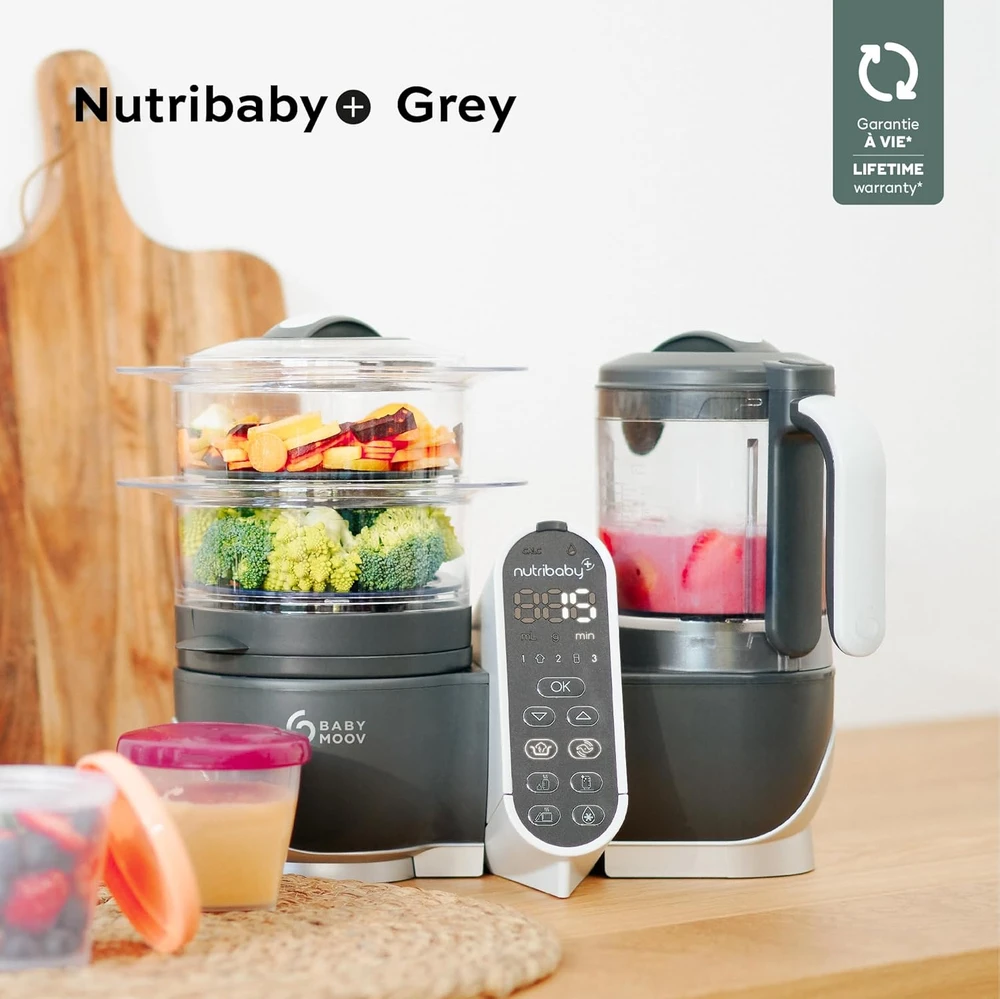 Babymoov garintuvas ir trintuvas kūdikiams 500 W 1,5 l Nutribaby+ A001124