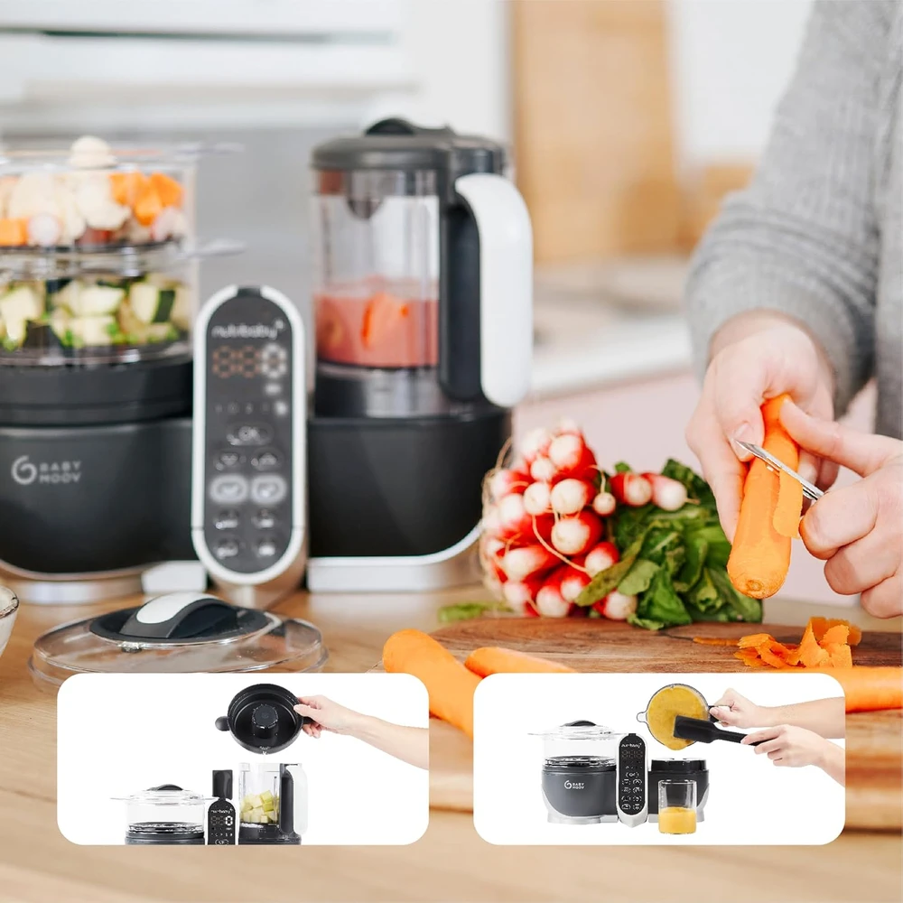 Babymoov garintuvas ir trintuvas kūdikiams 500 W 1,5 l Nutribaby+ A001124
