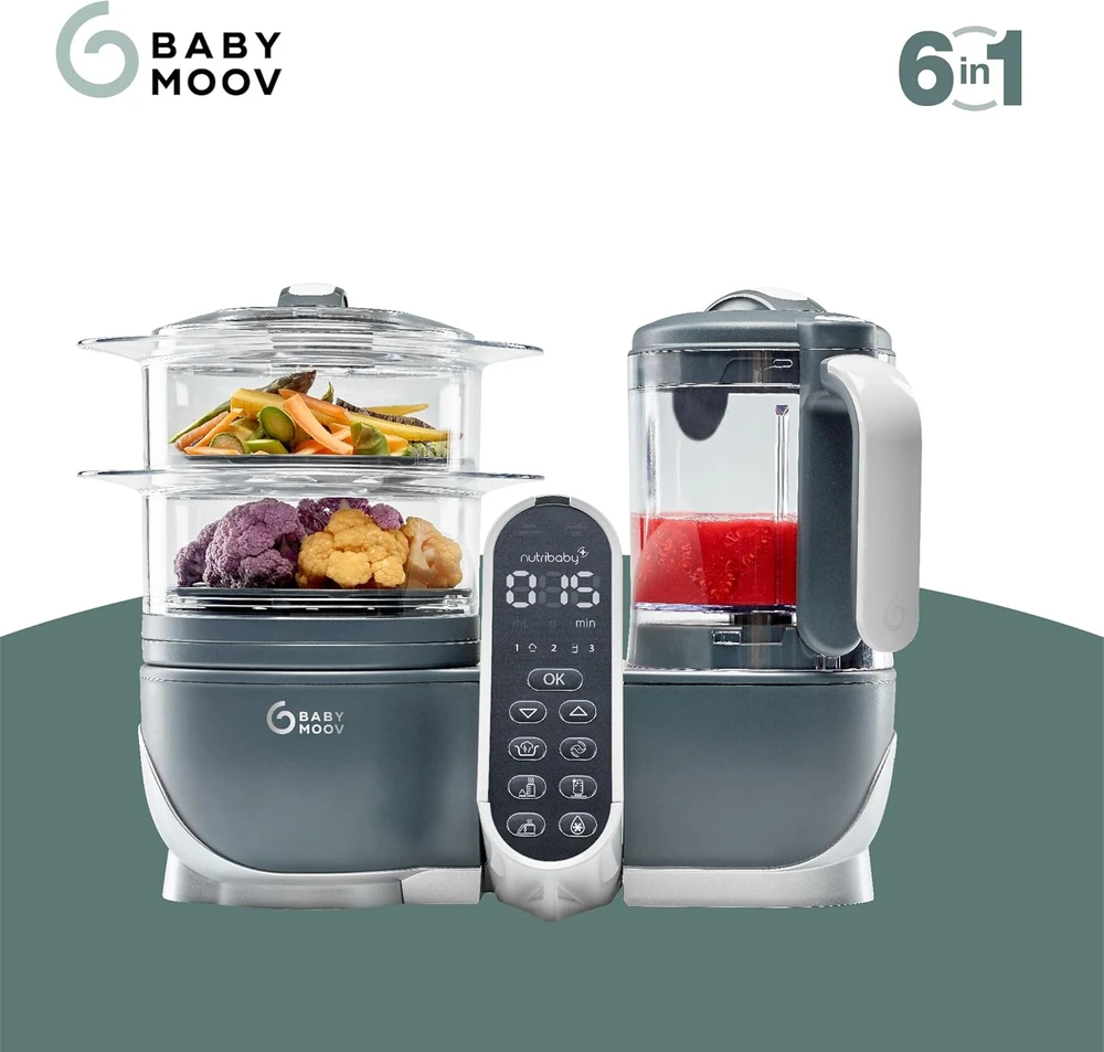 Babymoov garintuvas ir trintuvas kūdikiams 500 W 1,5 l Nutribaby+ A001124