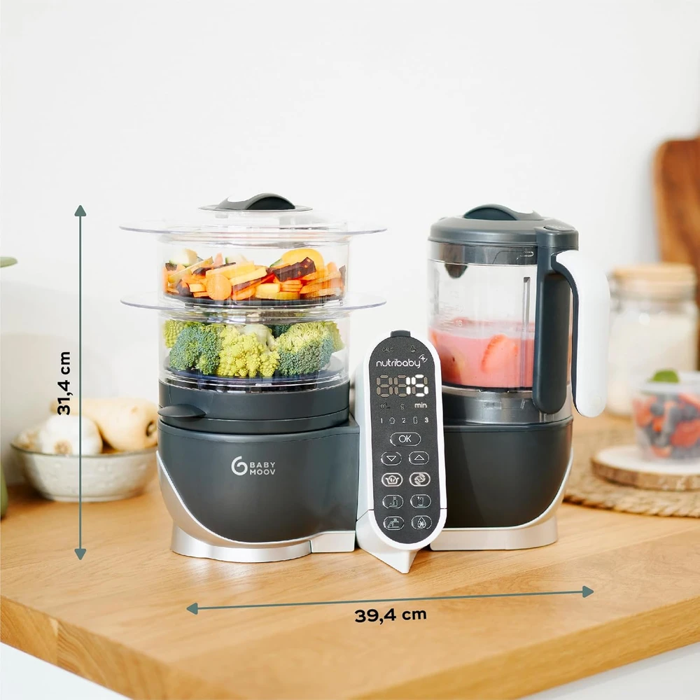 Babymoov garintuvas ir trintuvas kūdikiams 500 W 1,5 l Nutribaby+ A001124