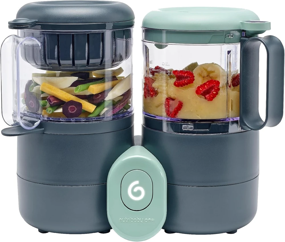 Daugiafunkcis virtuvinis kombainas Babymoov Nutribaby One 4-in-1 (juodas)