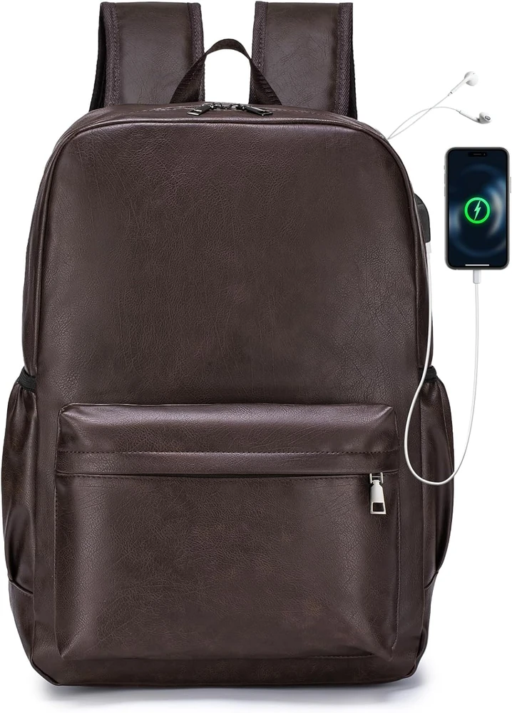 BAGZY odinis rankinis kuprinės tipo lagaminas 40 × 30 × 15 cm su USB, 20 l, tinka 15.6" nešiojamam kompiuteriui, B030-XIN
