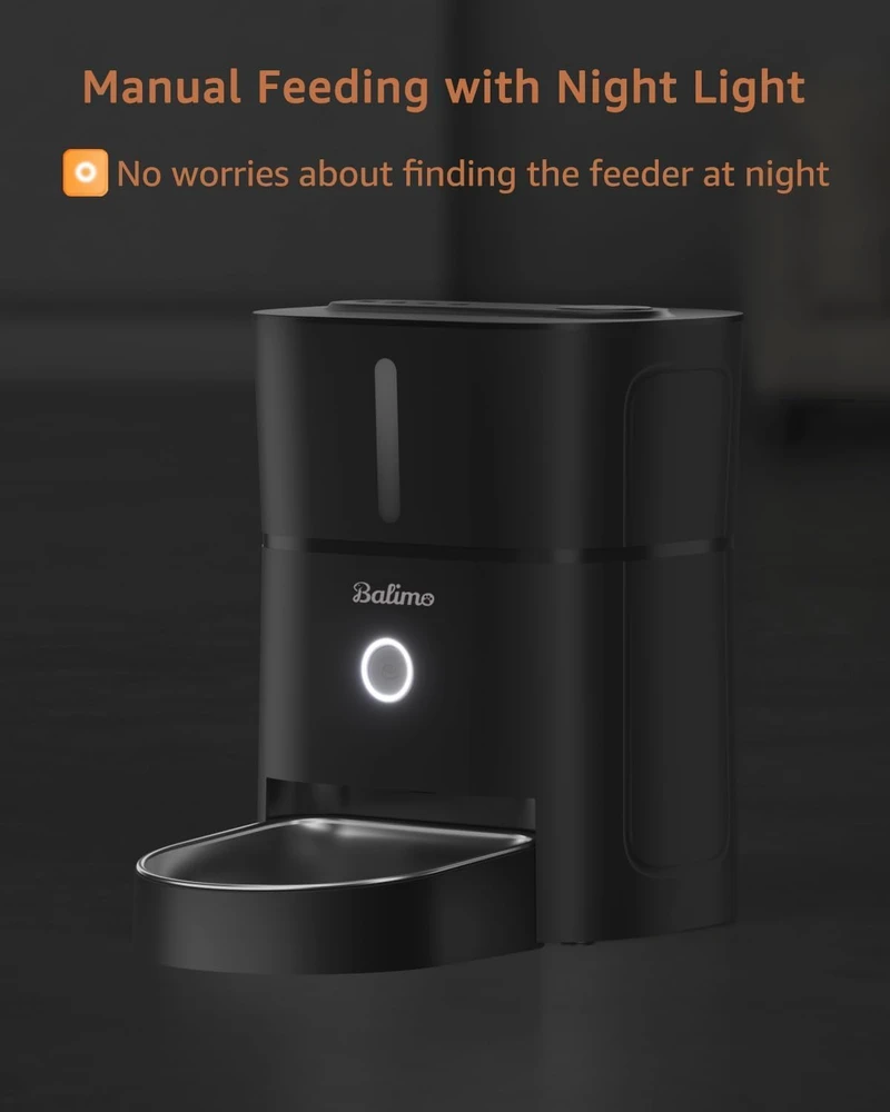 Balimo automatinis 3L šėrykla katėms su Wi-Fi ir programėlės valdymu, modelis 120/121
