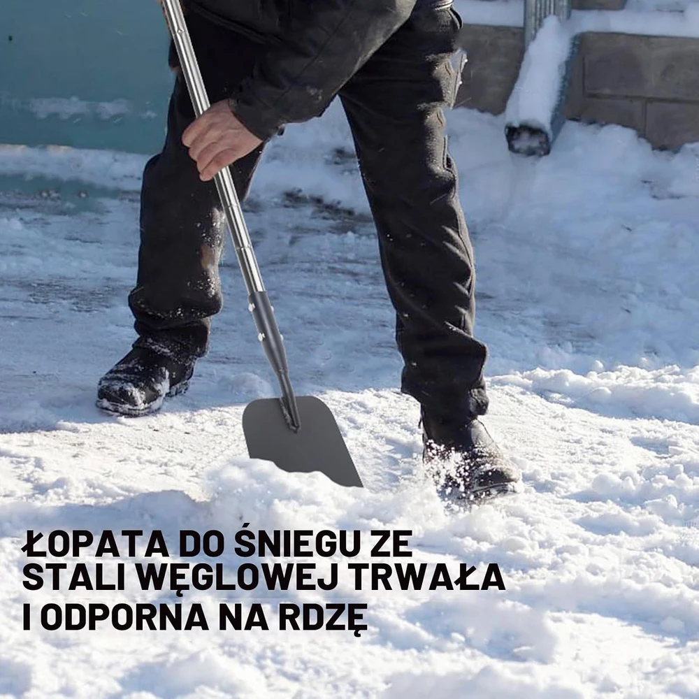 BARAYSTUS daugiafunkcis sodo grandiklis ledui ir sniegui su reguliuojama rankena JDDE1160