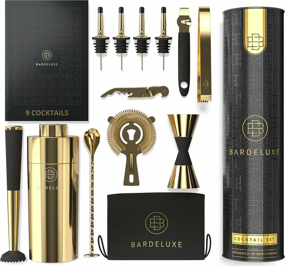 BarDeluxe Barmeno rinkinys su receptų knyga