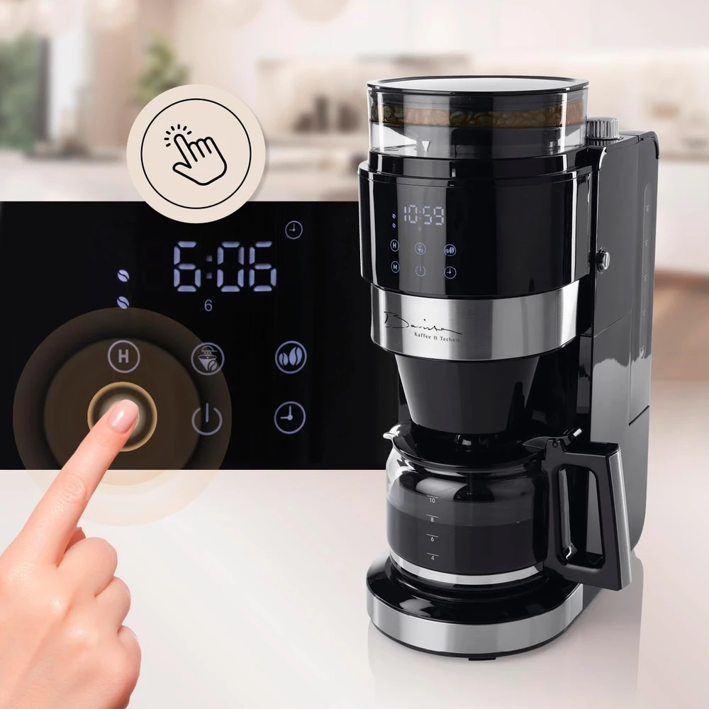 Barista Kaffee & Technik lašelinis kavos aparatas su malūnėliu, 1,25 l, 900 W, 15301