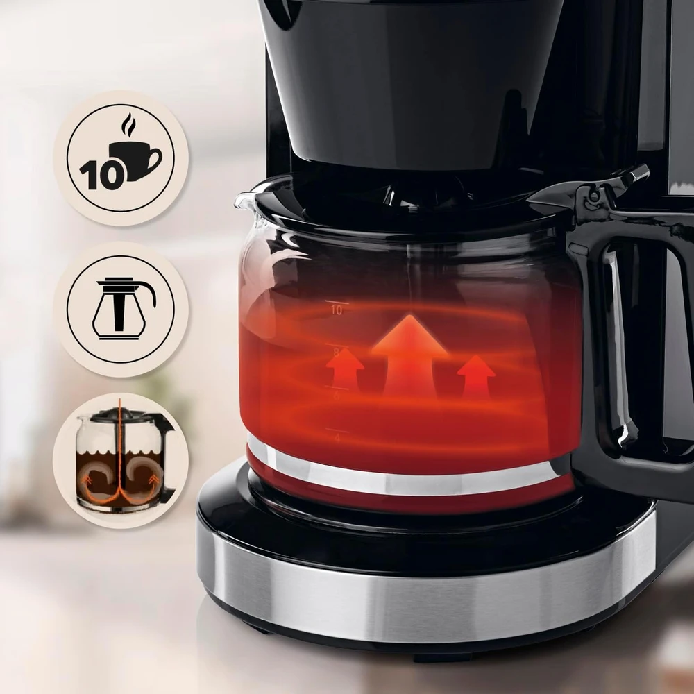 Barista Kaffee & Technik lašelinis kavos aparatas su malūnėliu, 1,25 l, 900 W, 15301
