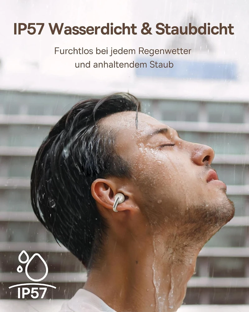 Baseus atviro tipo belaidės ausinės Bluetooth 5.4, IP57, 40 val., Bowie MC1