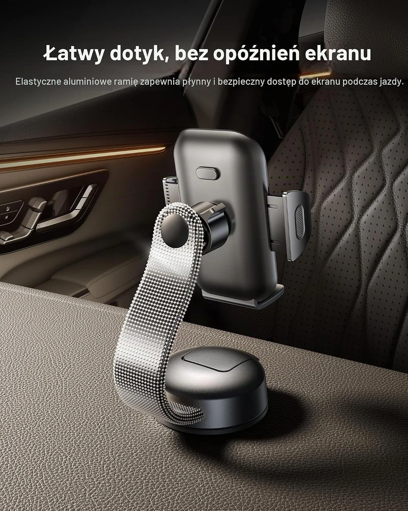 Baseus automobilinis telefono laikiklis su siurbtuku ir 360° pasukimu C03 Air