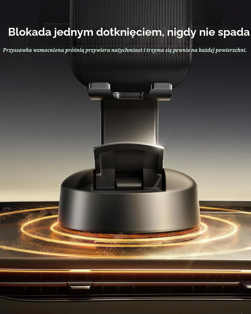 Baseus automobilinis telefono laikiklis su siurbtuku ir 360° pasukimu C03 Air