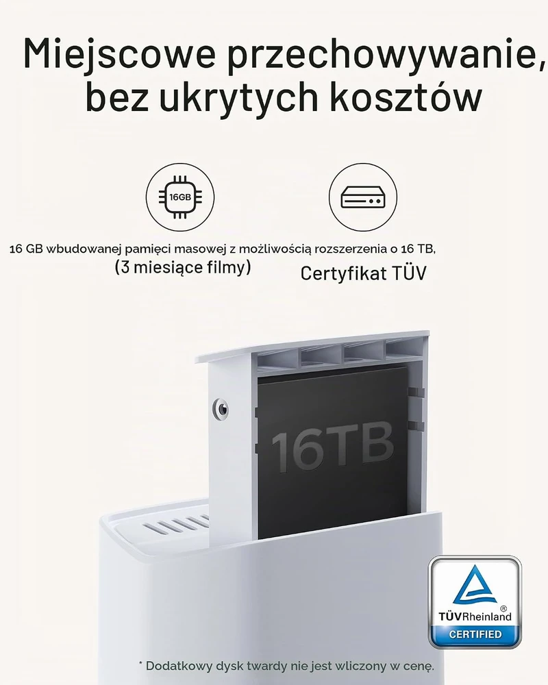 Baseus belaidžių lauko stebėjimo kamerų rinkinys 3 vnt., Wi-Fi, 2K HD, IP67, S0ST00