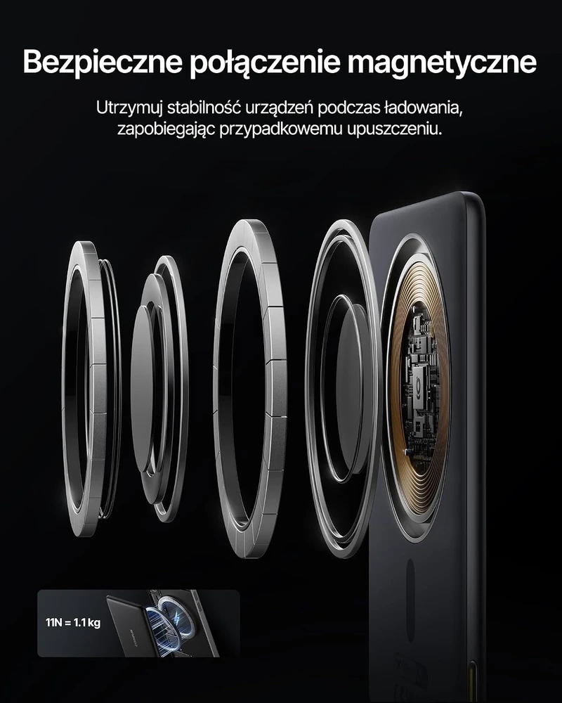 Baseus PicoGo AM31 magnetinis belaidis išorinis akumuliatorius 5000 mAh 20 W E00303