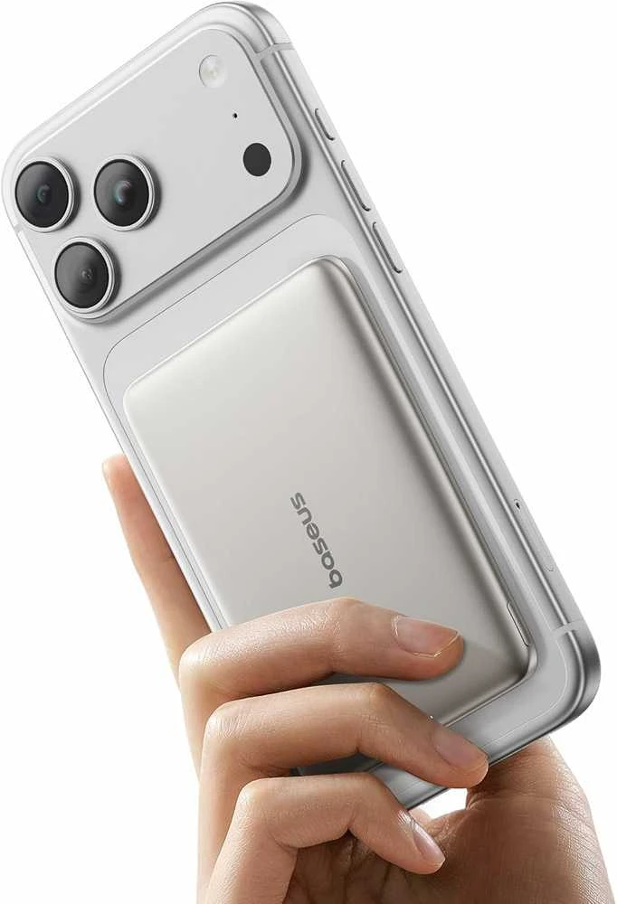 Baseus PicoGo Qi2 5000 mAh 20W juoda