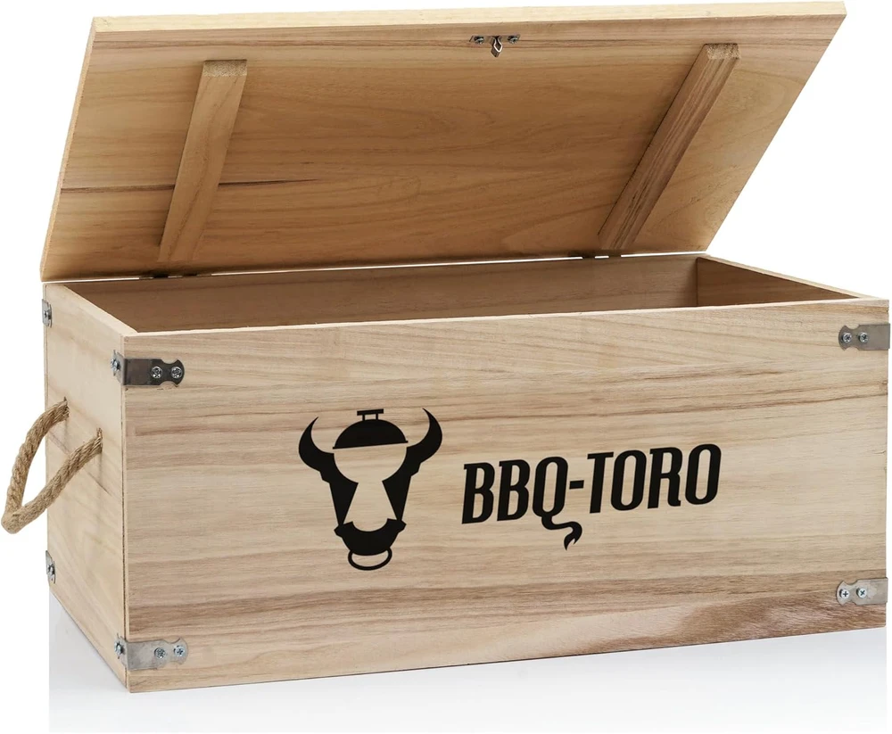 BBQ-Toro ketaus olandiškų puodų ir priedų rinkinys su dėže, 7 dalių, 3,6 l