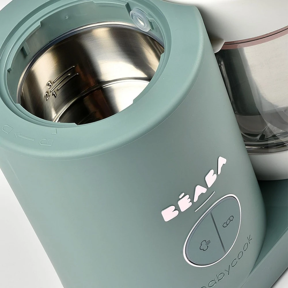 Béaba kūdikių maisto garintuvas-trintuvas 6 viename, stiklinė talpa 1,25 l, 1000 W, Babycook Neo 912732