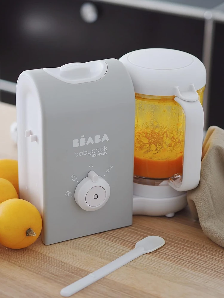 Béaba kūdikių virtuvinis kombainas 4 viename su garinimo, maišymo, pašildymo ir atšildymo funkcijomis, 1,25 l, 1400 W, 916300