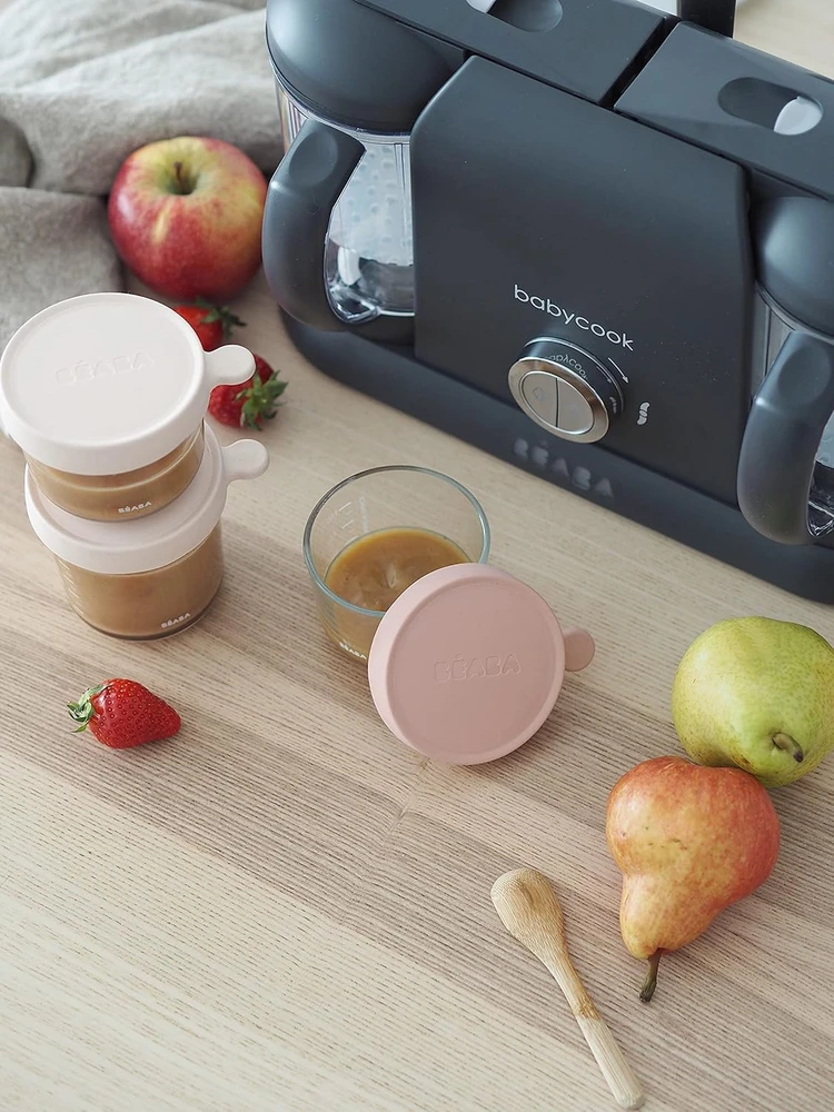BEABA BABYCOOK PLUS TRINTUVAS-GARINTUVAS 4IN1, DARK Pilkas