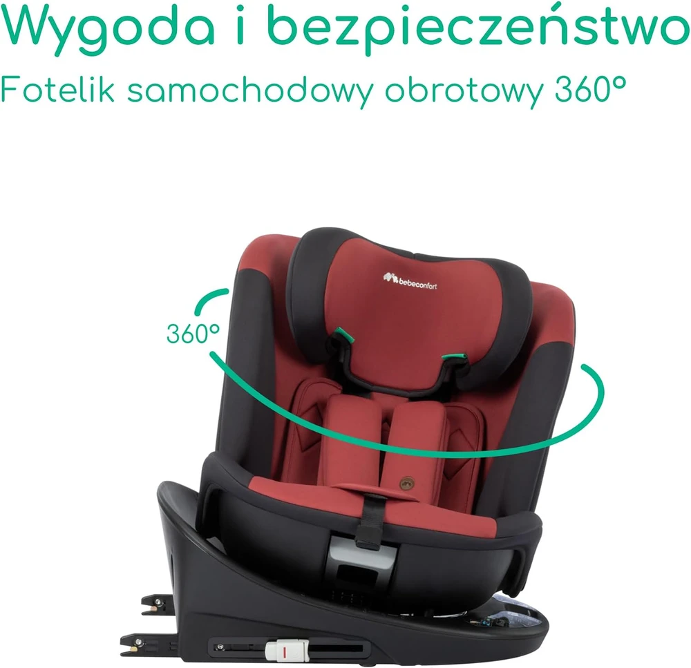 Bebe Confort Bebeconfort automobilinė kėdutė RevolveFix 360 i-Size, 40–150 cm, ISOFIX, 8622094210