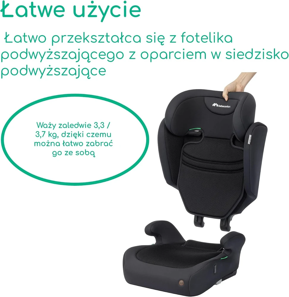 Bebe Confort Bebeconfort automobilinė kėdutė Ride 2 viename i-Size su ISOFIX, 100–150 cm, 8110764210